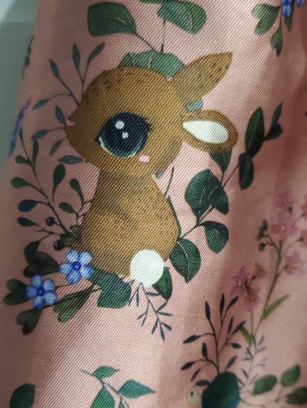 H&M Dusty Pink Floral Bow Party Dress - Picture 9 of 16